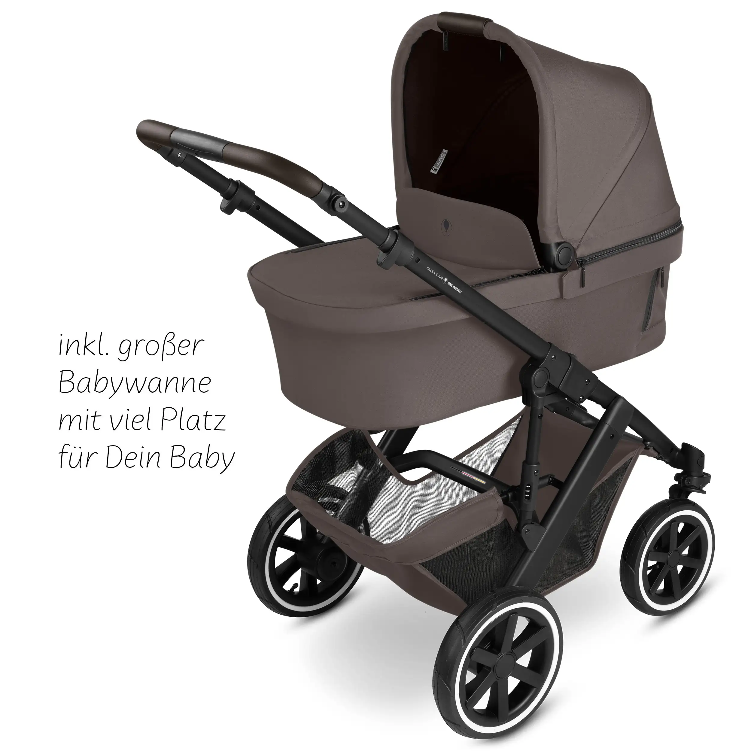 3in1 Kinderwagen-Set Salsa 5 Air - Marron