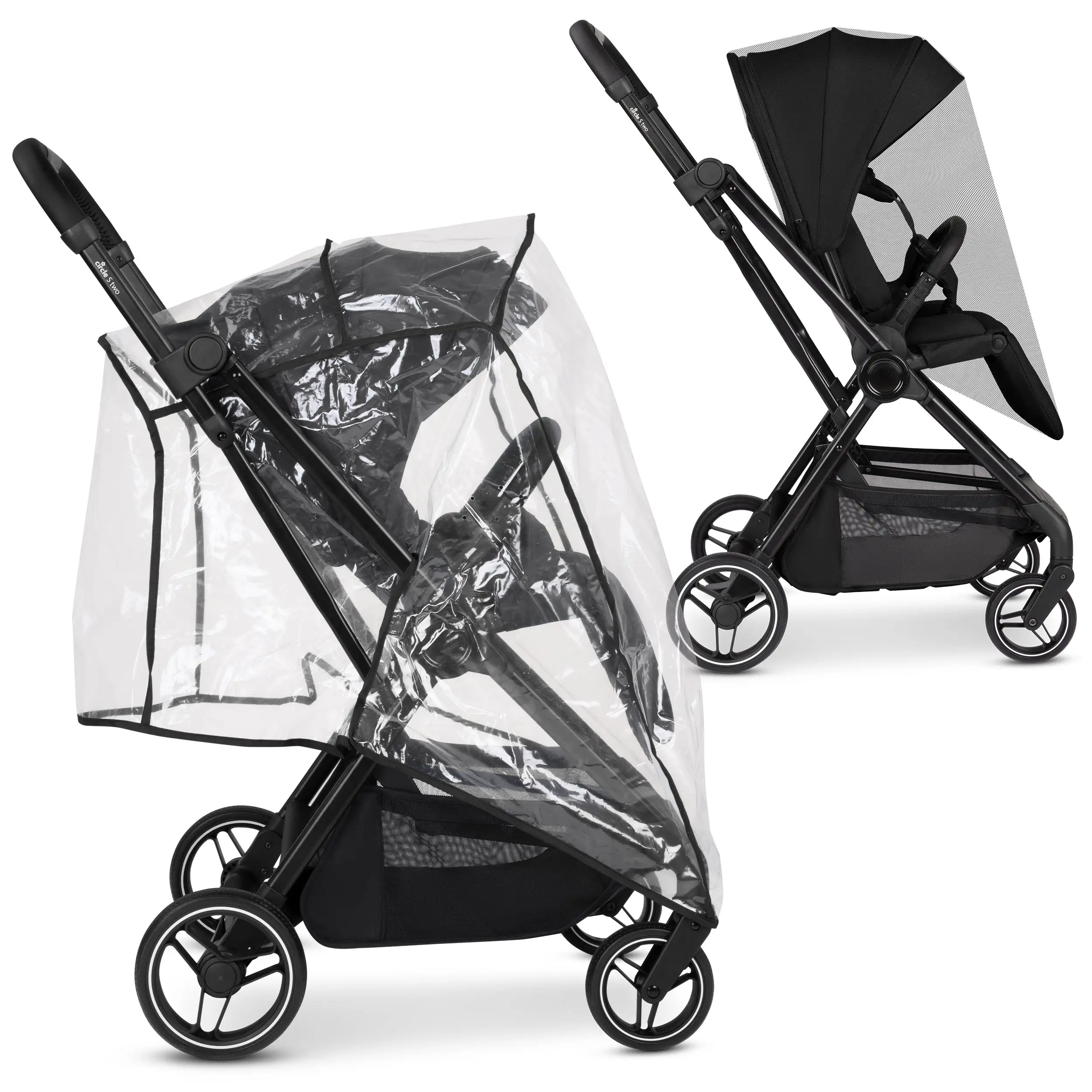 Zubehör Set Sportwagen - Regenschutz & Moskitonetz