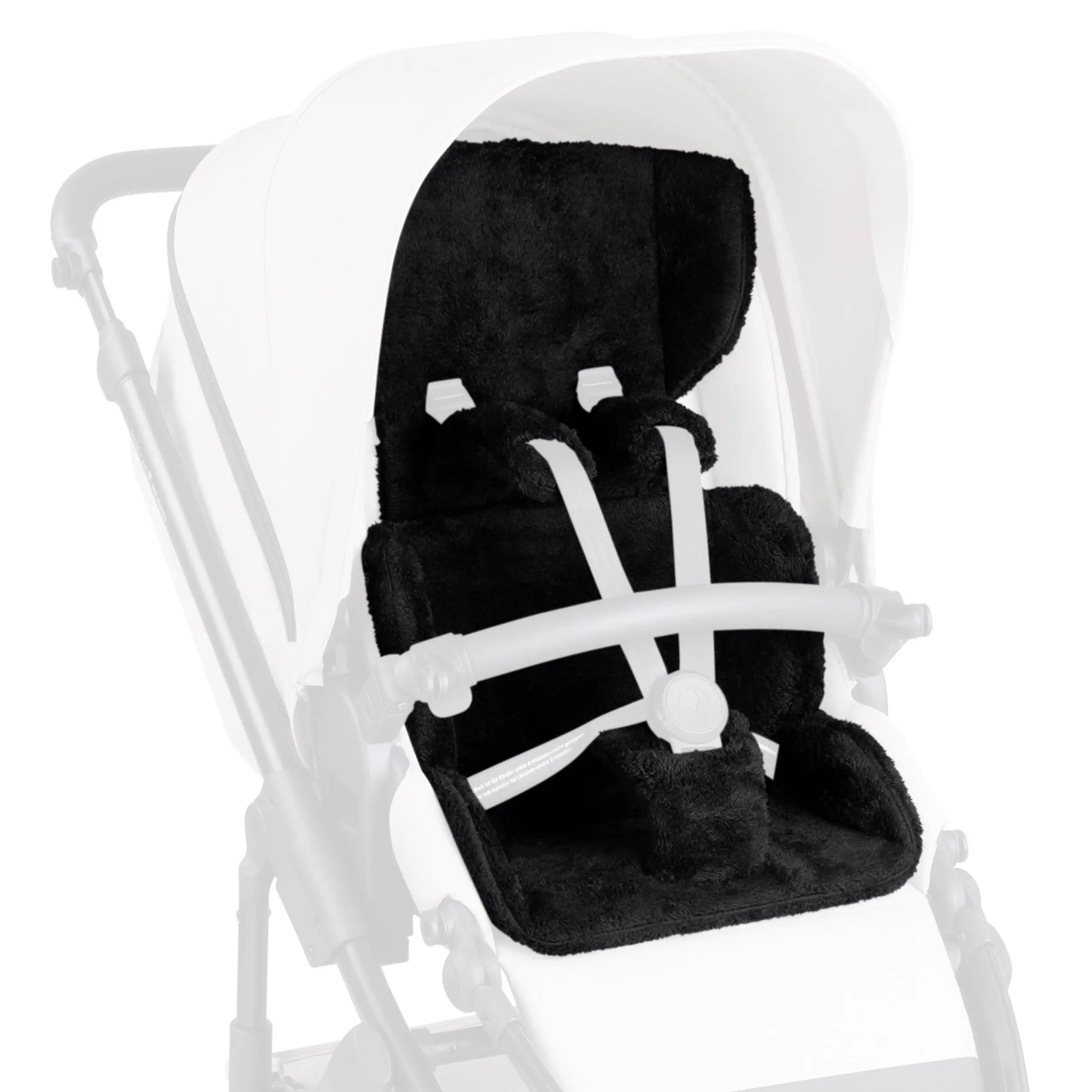 Komfort-Sitzauflage für Samba, Salsa, Zoom - Cozy Black