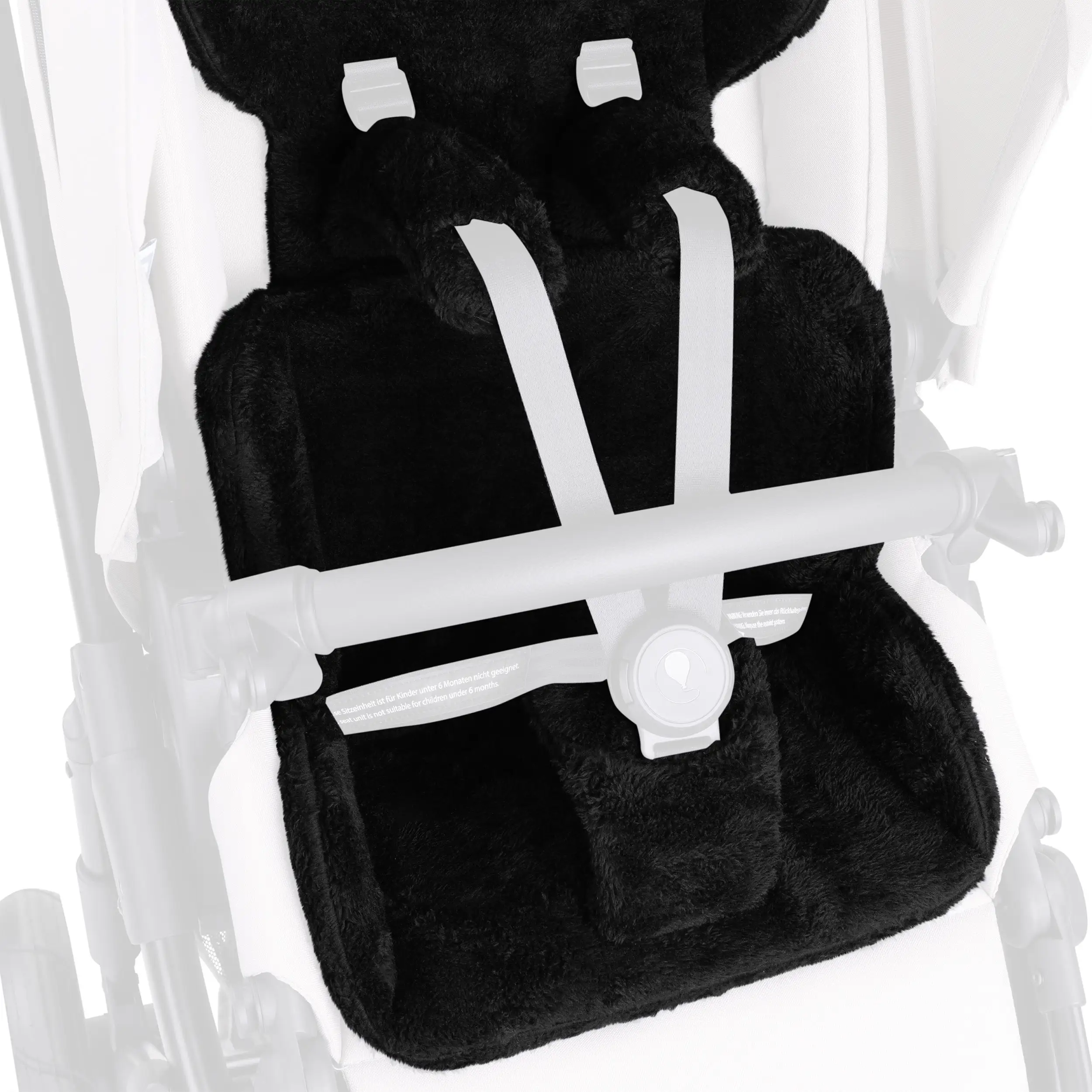 Komfort-Sitzauflage für Samba, Salsa, Zoom - Cozy Black