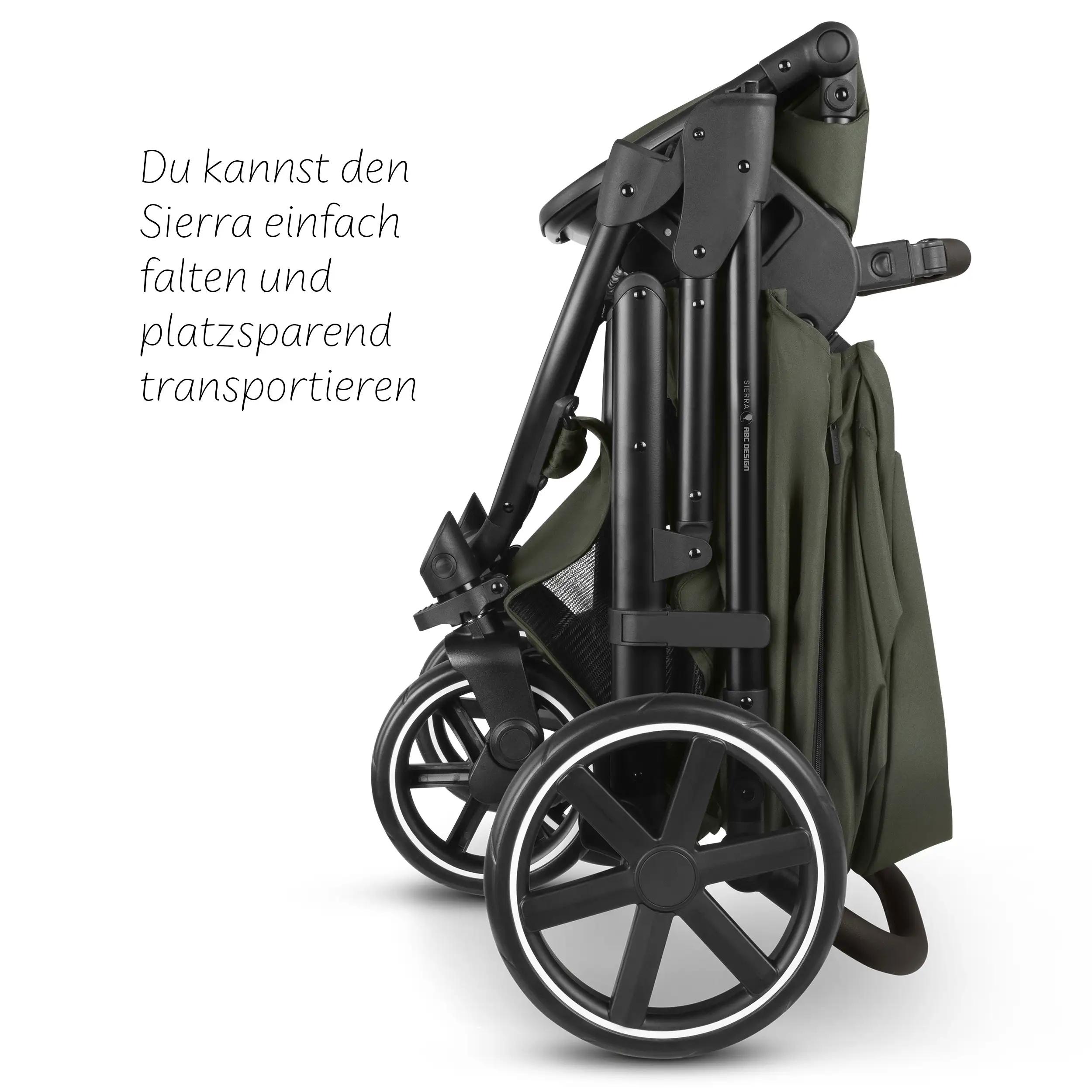 4in1-Kinderwagen-Set Sierra inkl. Isofix Base - Pea