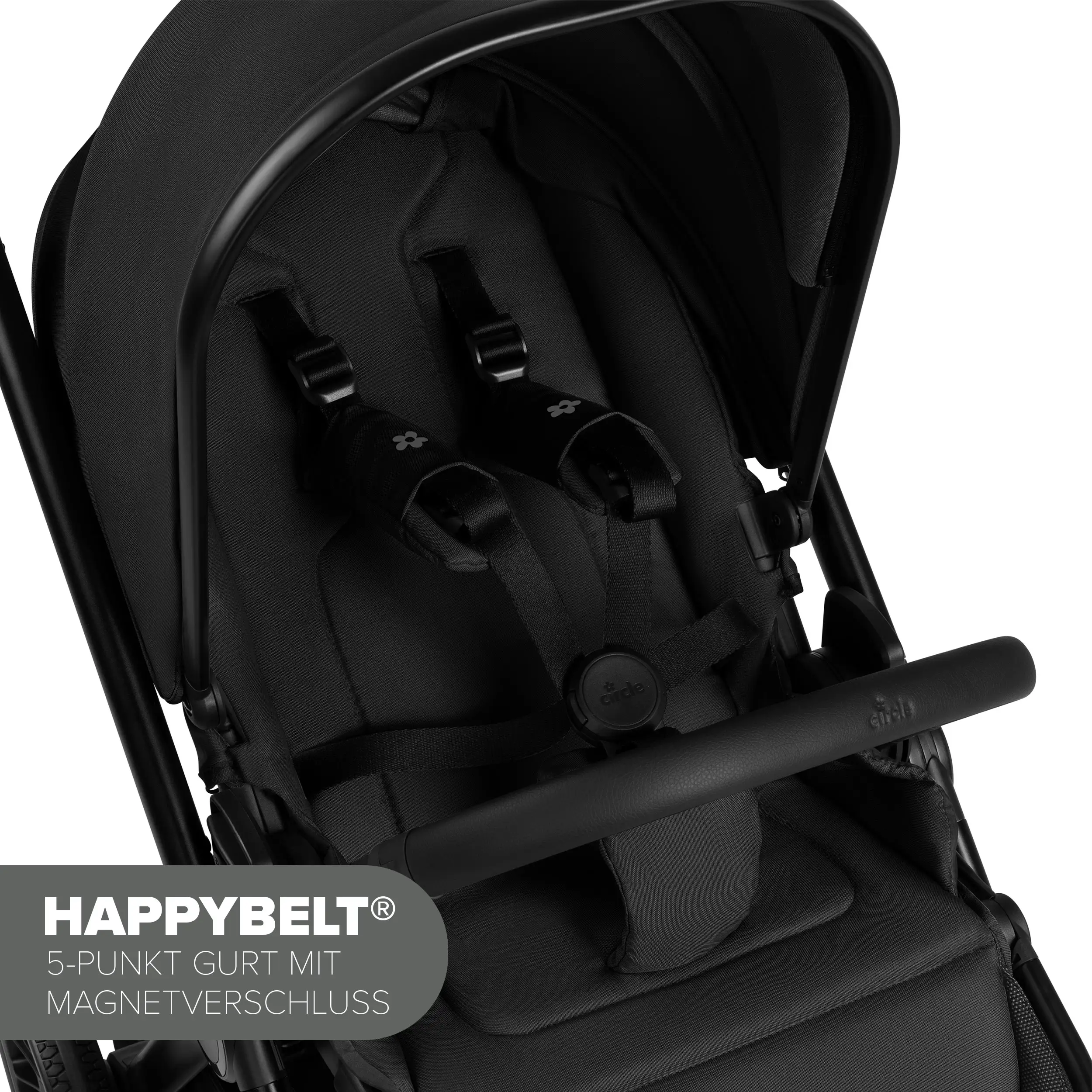 Kombi-Kinderwagen S Three - Black