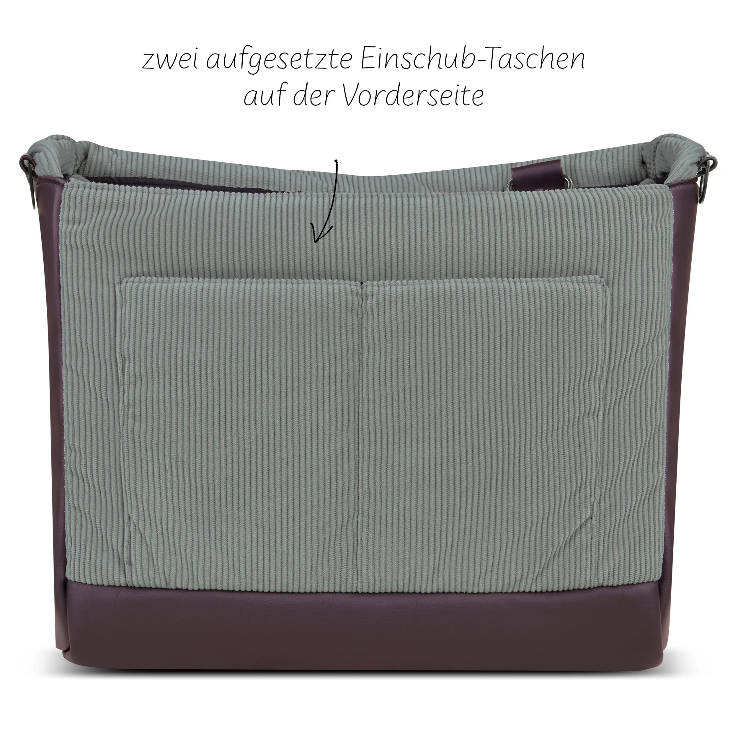 Wickeltasche Urban - Aloe