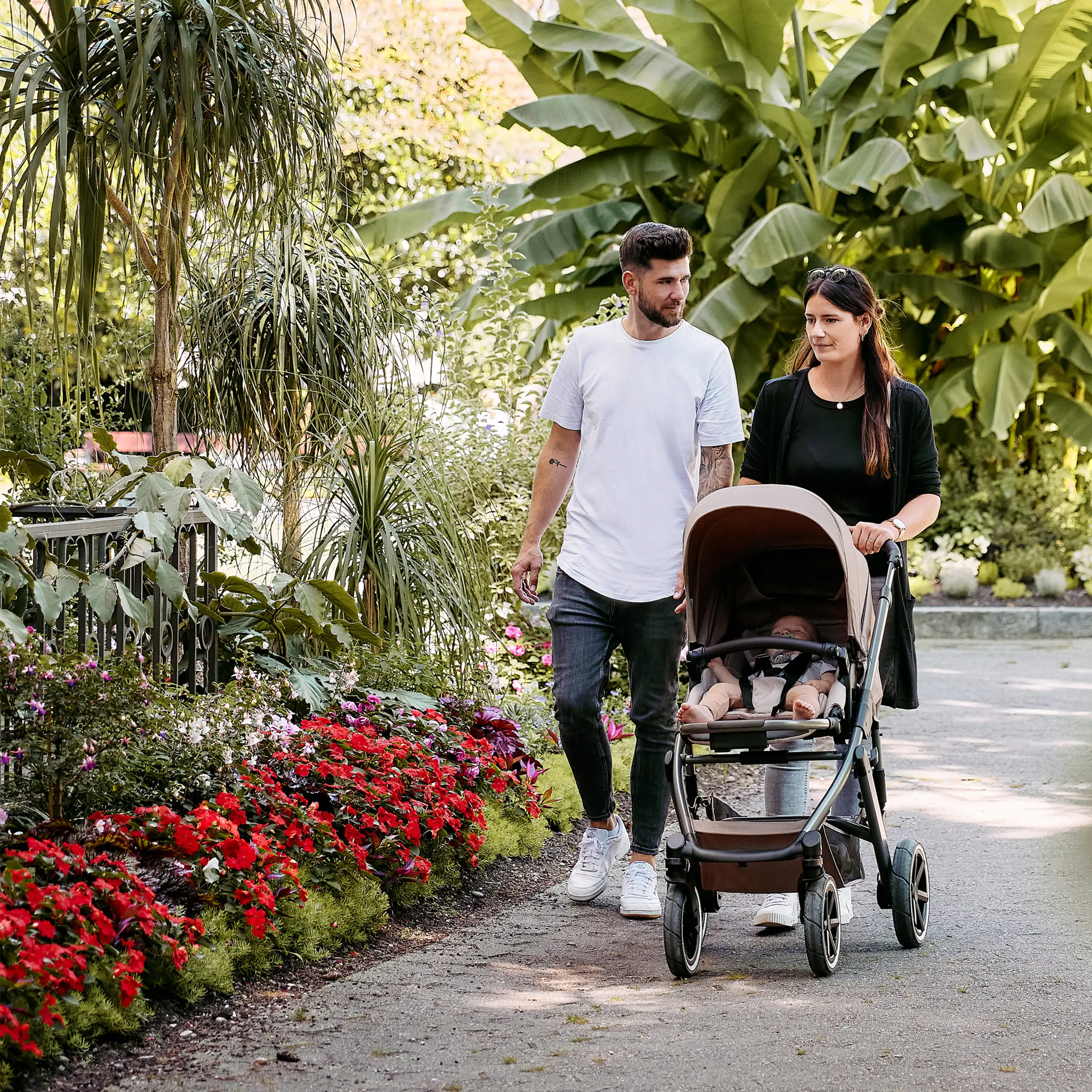 4in1 Kinderwagen-Set Salsa 5 Air inkl. Isofix Base - Camel