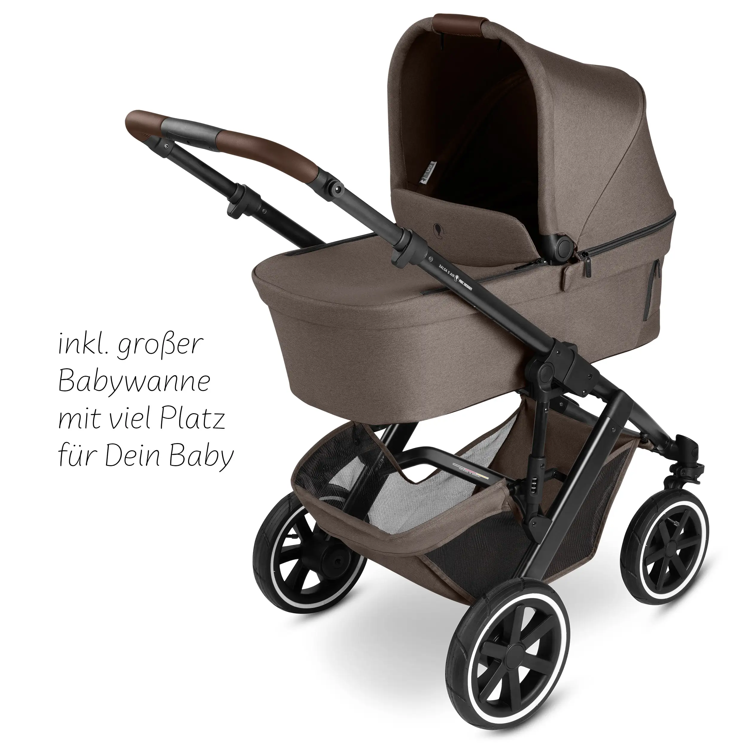 3in1-Kinderwagen-Set Salsa 5 Air - Nature