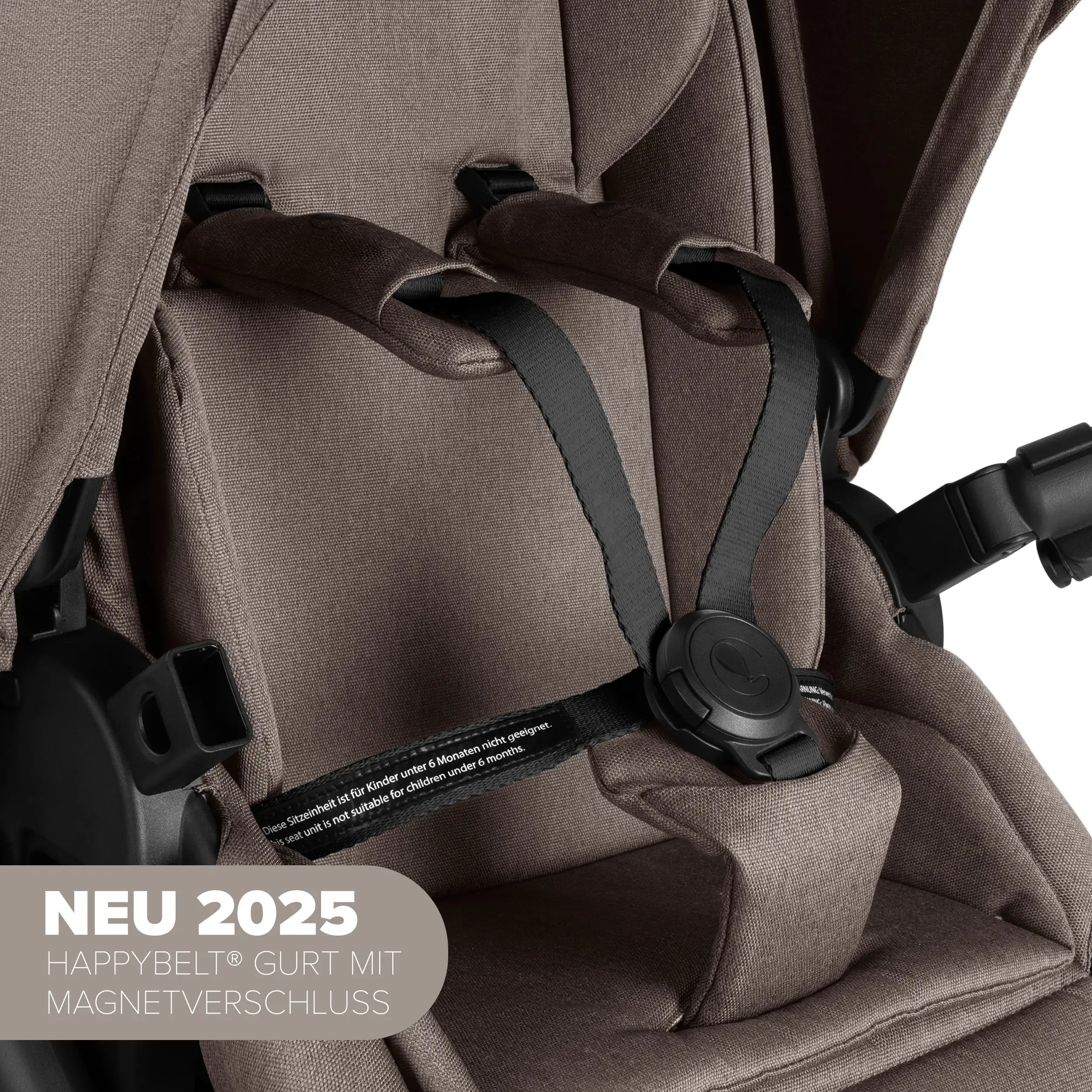 Kombi-Kinderwagen Salsa 5 Air inkl. Winterfußsack & Wickeltasche - Nature