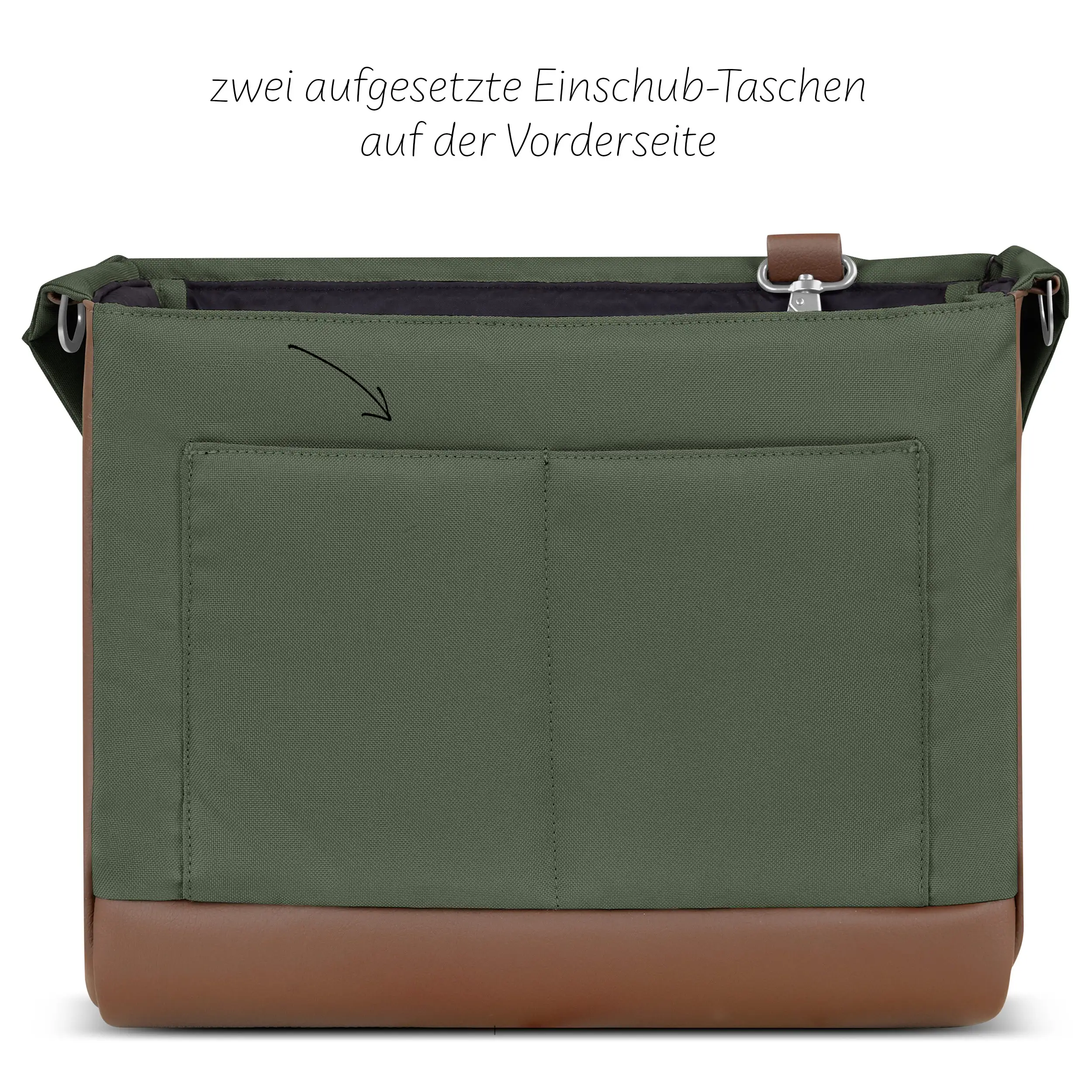 Wickeltasche Urban - Olive