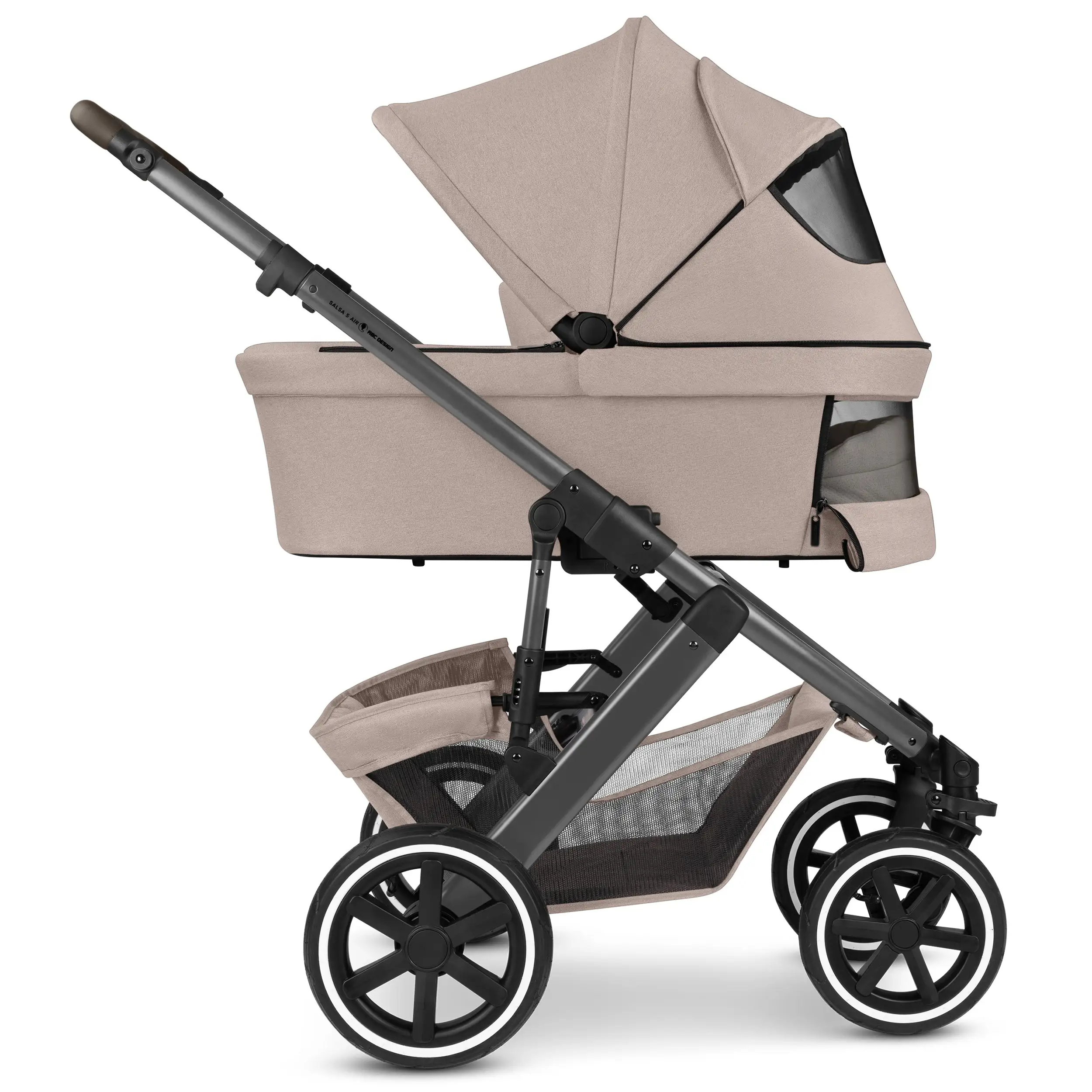 3in1-Kinderwagen-Set Salsa 5 Air - Camel