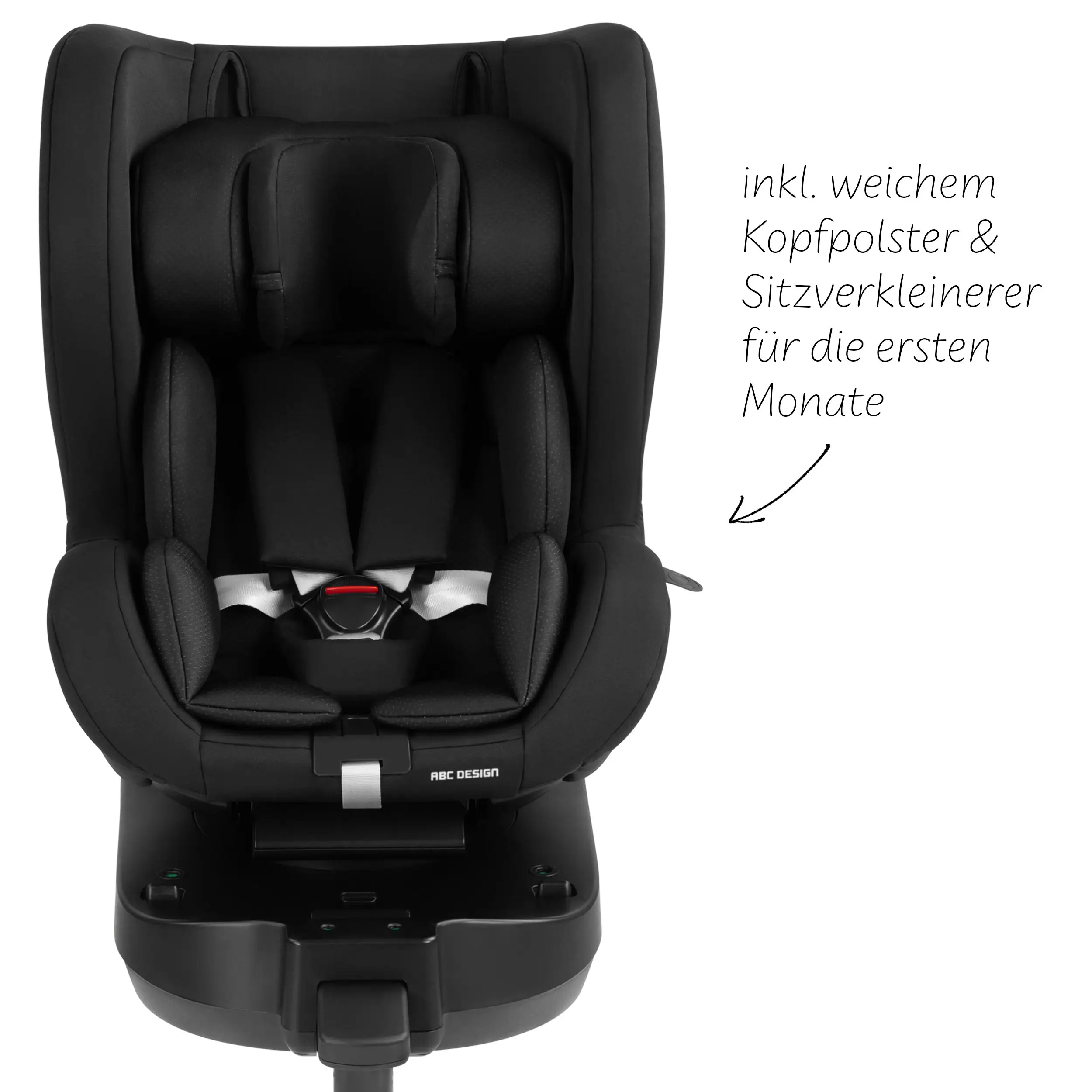 Kindersitz Lily i-Size inkl. drehbarer Isofix Base Root - Black